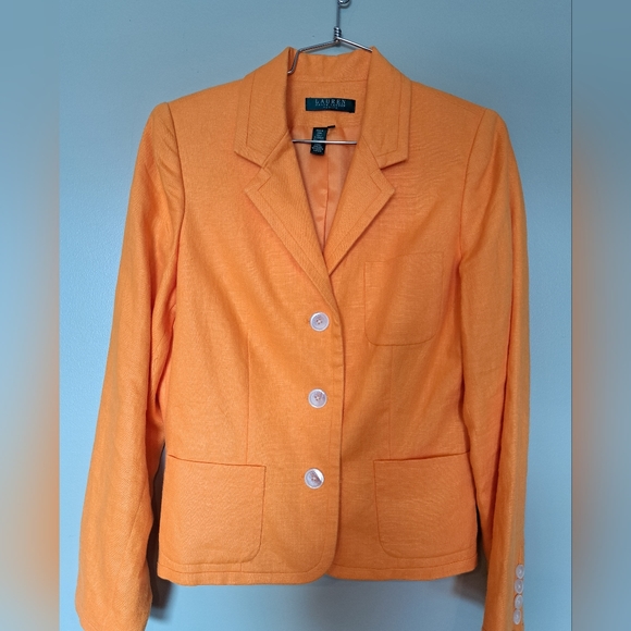 Ralph Lauren 2 pc Wide leg Pants Suit - Picture 4 of 6